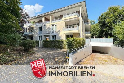 Oberneuland / Exklusive 4-Zimmer-Eigentumswohnung mit großzügigem Garten und Tiefgaragenstellplätzen