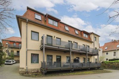 Zuverlässig vermietete 2-Zimmer-Erdgeschosswohnung in Freiberg