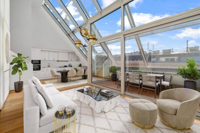 The Rathauspark Residence - Exklusives Dachgeschossapartment im Herzen von Wien