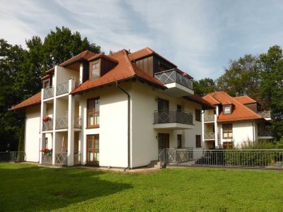 2 Zimmer in wunderschöner, ruhiger Lage am Weißen Hirsch mit Loggia und Balkon