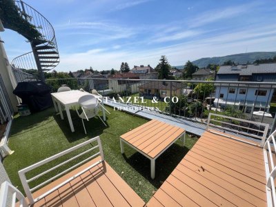 DACHGESCHOSS MIT HERRLICHEN TERRASSEN &amp; FERNBLICK