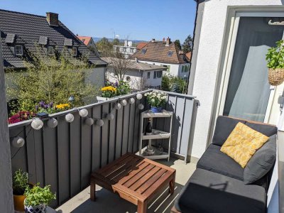Attraktive helle 2-Zi-Wohnung mit Balkon und EBK in Mainz-Kastel
