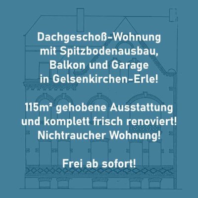 Über den Dächern von Erle