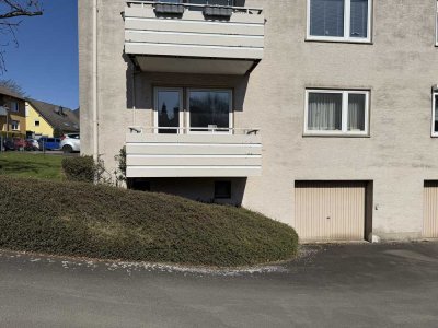 Helle, freundliche, barriere-arme 3-Zimmer-Hochparterre-Wohnung mit Balkon in Lüdenscheid
