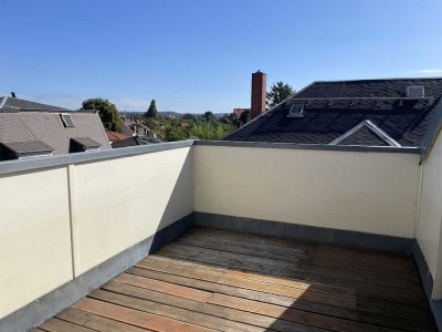 Maisonettenwohnung sehr ruhig gelegen mit Dachterrasse