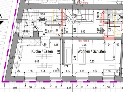 Erstbezug nach Sanierung: Stilvolle 2-Raum-Wohnung mit gehobener Innenausstattung in Germersheim