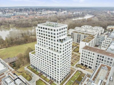 Fantastisches Penthouse mit (fast) Rundum-Blick über Nürnberg - mit 2 TG-Stellplätzen