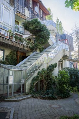 Das Ökohaus: Utopischer kann man in Berlin nicht wohnen.