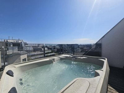 Einziehen, entspannen, genießen – Dachgeschosswohnung mit Whirlpool!