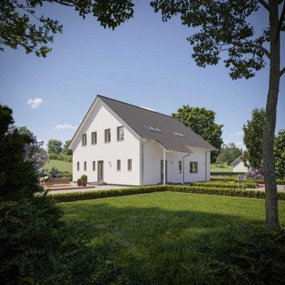Gemeinsam bauen, gemeinsam wohnen - mit Freunden oder der Familie im eigenen Doppelhaus