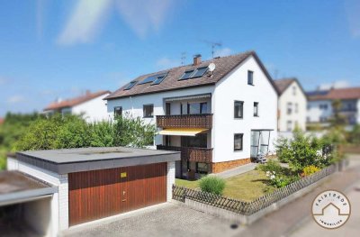 3 Familienhaus / 290qm Whnfl. / Sonnenlage / Traumgarten / 3 Garagen