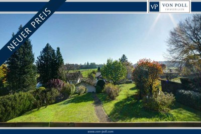 Einfamilienhaus mit zusätzlichem Baurecht auf großem Parkgrundstück - mit Panoramaaussicht - mit gro