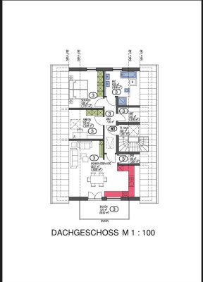 3-Zimmer-DG-Wohnung mit Balkon in Sinzing / Eilsbrunn