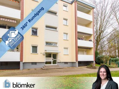 Blömker! Gemütliche 3,5-Zimmer Wohnung mit Loggia zum Entspannen in Gladbeck Rentfort-Nord!