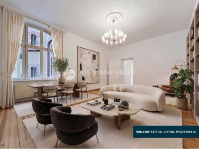 In der Altstadt Köpenick: Stilvolle Wohnung mit Altbaudetails und sonnigem Balkon!