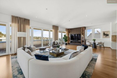 Luxuspenthouse mit riesiger Terrasse und Traumblick in Bestlage/Döbling