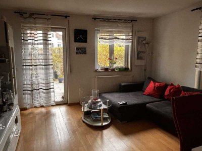 Wohnen wie im Haus: 3-Zimmer-Gartenwohnung mit großer Terrasse in Grünau