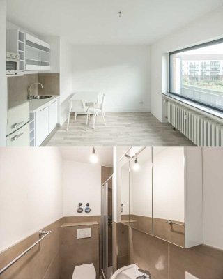 Modernes 1-Zimmer-Appartement mit Balkon und Stellplatz in Toplage am York-Ring