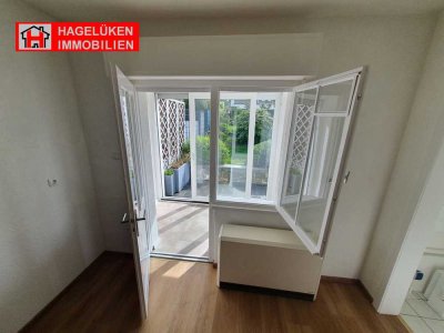 3-Raum-EG-Wohnung m. Wintergarten, Terrasse, Garten, NSP-Hzg. in ruhiger Lage, gern  an Einzelperson