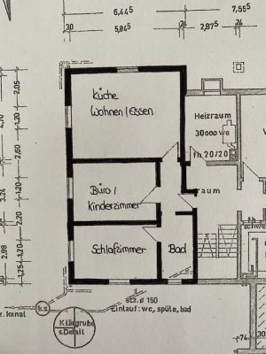 Helle 3-Zimmer-Einliegerwohnung mit Gartenanteil in Bisingen
