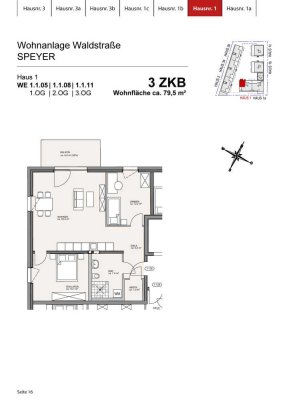 Moderne 3-ZKB Neubau Wohnung - nur mit Wohnberechtigungsschein anmietbar!