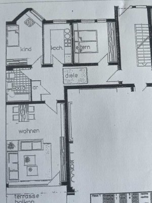3-Zimmer-EG-Wohnung mit Südwest Terrasse