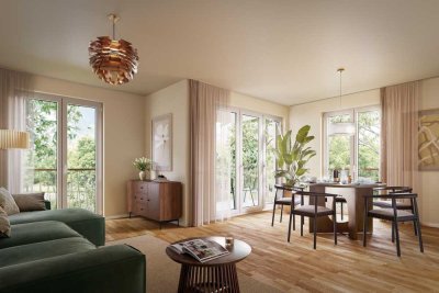 KFW55! - Moderne 3-Zimmer-Gartenwohnung – Ihr neues Zuhause in Feldmoching