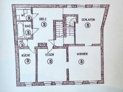 Helle 3-Zimmer Wohnung in Augsburgs Altstadt