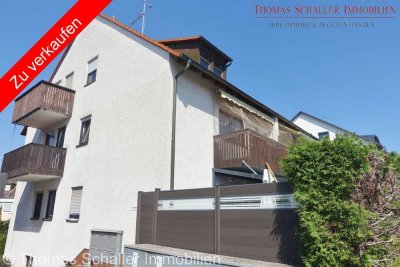 BEZUGSFREI ! Charmante Dach-Maisonette mit 3-Zimmer, Garage  Balkon in Nürnberg-Reichelsdorf