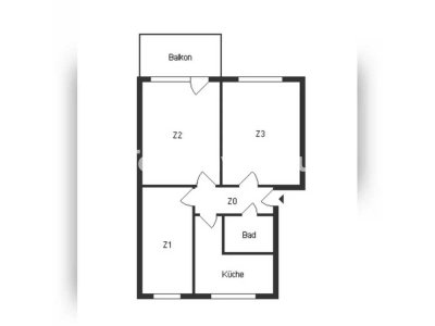Tauschwohnung: Gemütliche 3-Zimmerwohnung in Potsdam West
