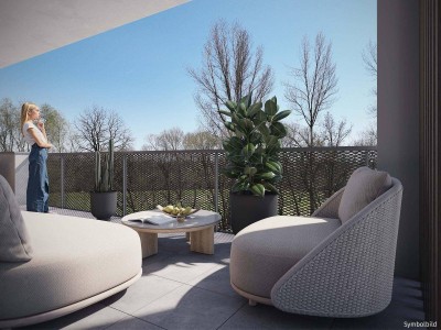 Wohnen am Naturraum – DG-Neubau mit Fußbodenheizung &amp; TG nahe Traunauen