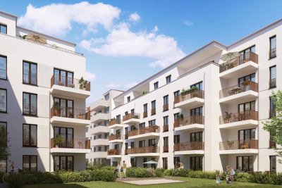 **Kaltmietfrei im 1. Monat - 4 Raumwohnung mit Terrasse und EBK - WE01**
