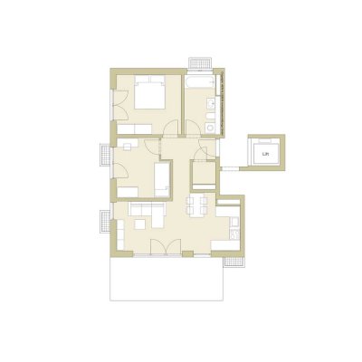 Wohnensemble Gipfelglück - 3 Zimmer-Gartenwohnung - Whg 1