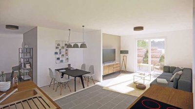 "Moderne Lebensqualität: 3-Zimmer-Wohnung mit Eigenem Grün"