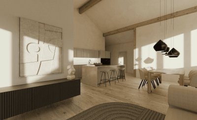 Traumwohnung unterm Dach mit Terrasse