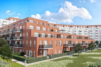 FÜRST: 2-Zimmer-Wohnung mit Westbalkon (inkl. EBK)