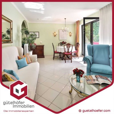 Solide vermietet, möbliert und barrierearmes "Schmuckkästchen" mit Klima, Balkon und TG-Stellplatz