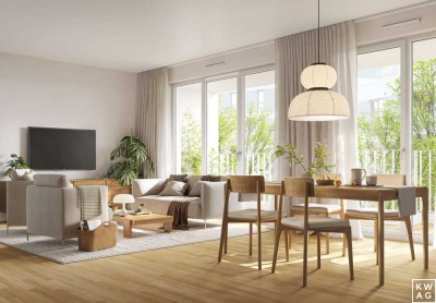 Attraktive 4-Zimmer-Neubauwohnung mit 116 m²