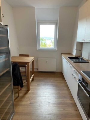 Charmante sanierte 3-Zimmer-Altbauwohnung in Trier, teilmöbliert, Einbauküche, Weitblick