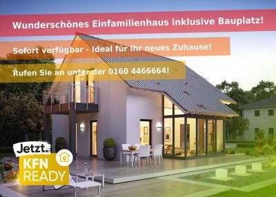 � Jetzt QNG-Förderung sichern! � Wunderschönes EH40+ QNG EFH �️� mit Bauplatz und Eigenleistung!