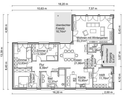 Erst bauen, dann zahlen: Der ScanHaus Bungalow für Ihr großes Grundstück