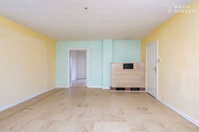 Sanierungsbedürftige Zweizimmerwohnung mit viel Potential