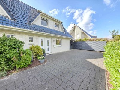 Modernisierte DHH mit 4 Zimmern, pflegeleichter Garten & Carport in Geestland-Langen!