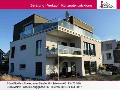 Luxuswohnung der Extraklasse mit großem Balkon und Fernblick