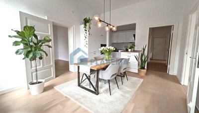 Geräumige 3 Zimmer- Wohnung, 3er- WG tauglich, mit Einbauküche, frisch renoviert