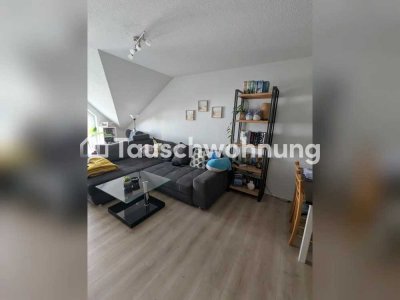 Tauschwohnung: Bieten 2ZKBB, suchen mind. 3ZKB gern mit Balkon/Garten