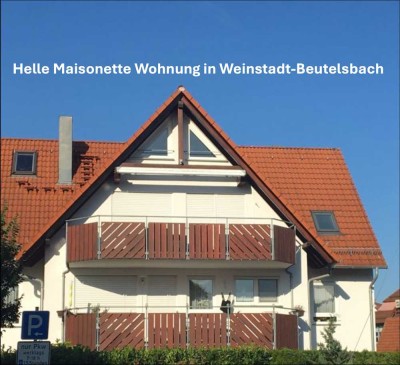 Helle Maisonette-Wohung im Herzen von Beutelsbach (saniert)