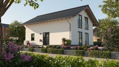 Haus mit 1m Dachüberstand in Remmesweiler, Preis inkl. Grundstück