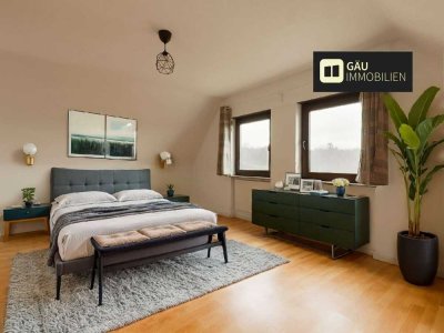 Gepflegte Maisonettewohnung mit Balkon und Garage in Stuttgart-Stammheim