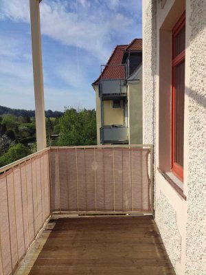 3-Zi.-Mietwohnung mit Balkon, Gartenanteil & Elbblick - Meißen rechts der Elbe - MW9l/01/05